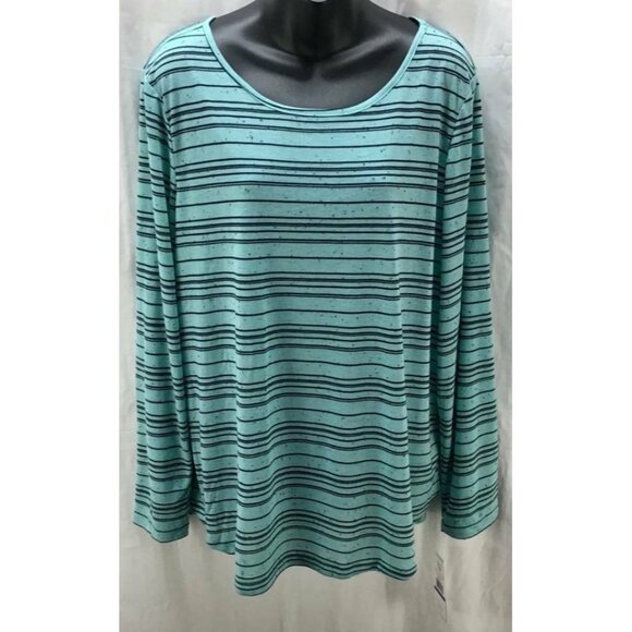 Life Worx Gloria Vanderbilt Top XL Women New - Picture 1 of 6